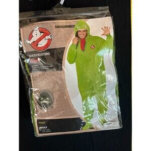 Ghostbusters slimmer adult one piece costume Halloween